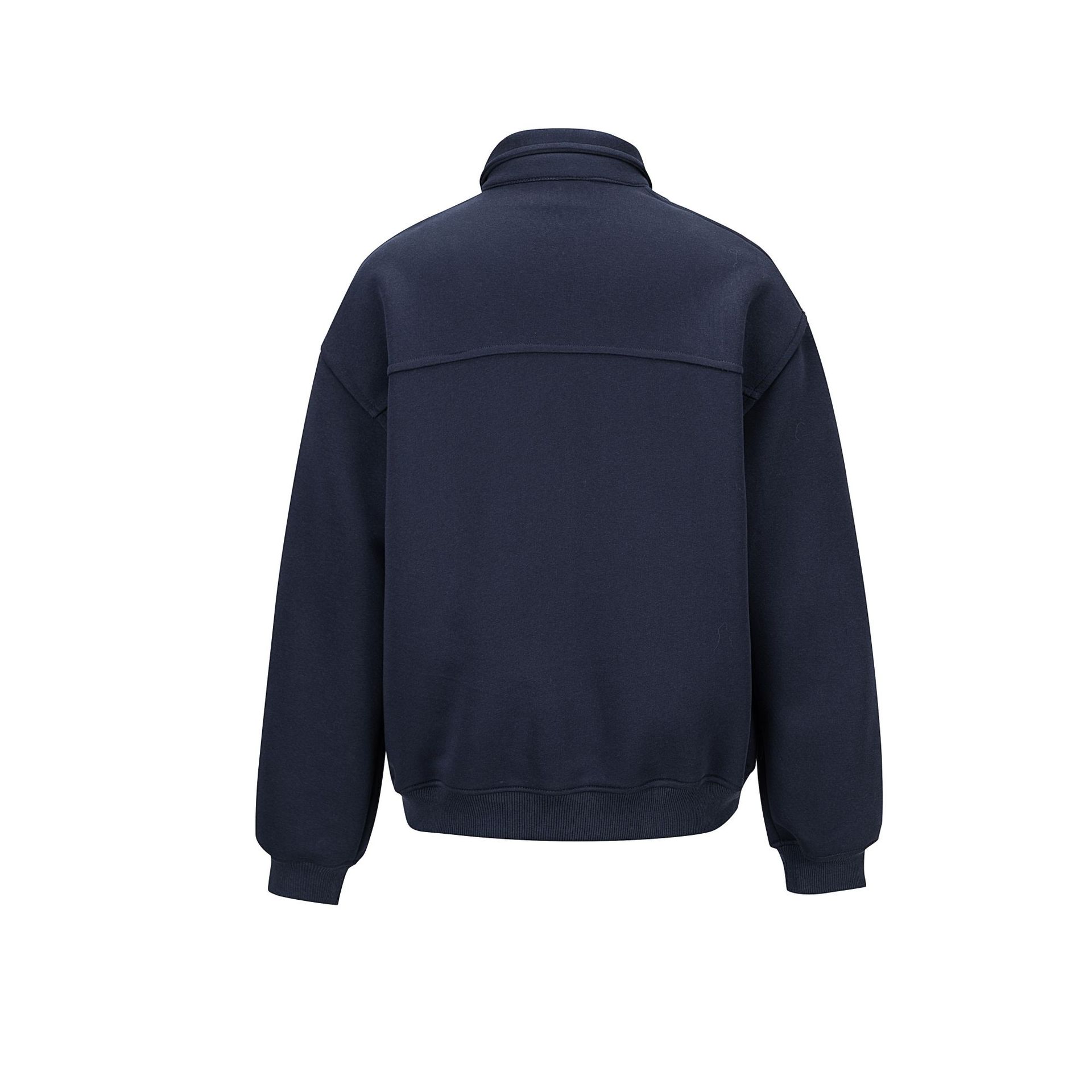 American Oversized Cotton Crewneck Sweatshirt