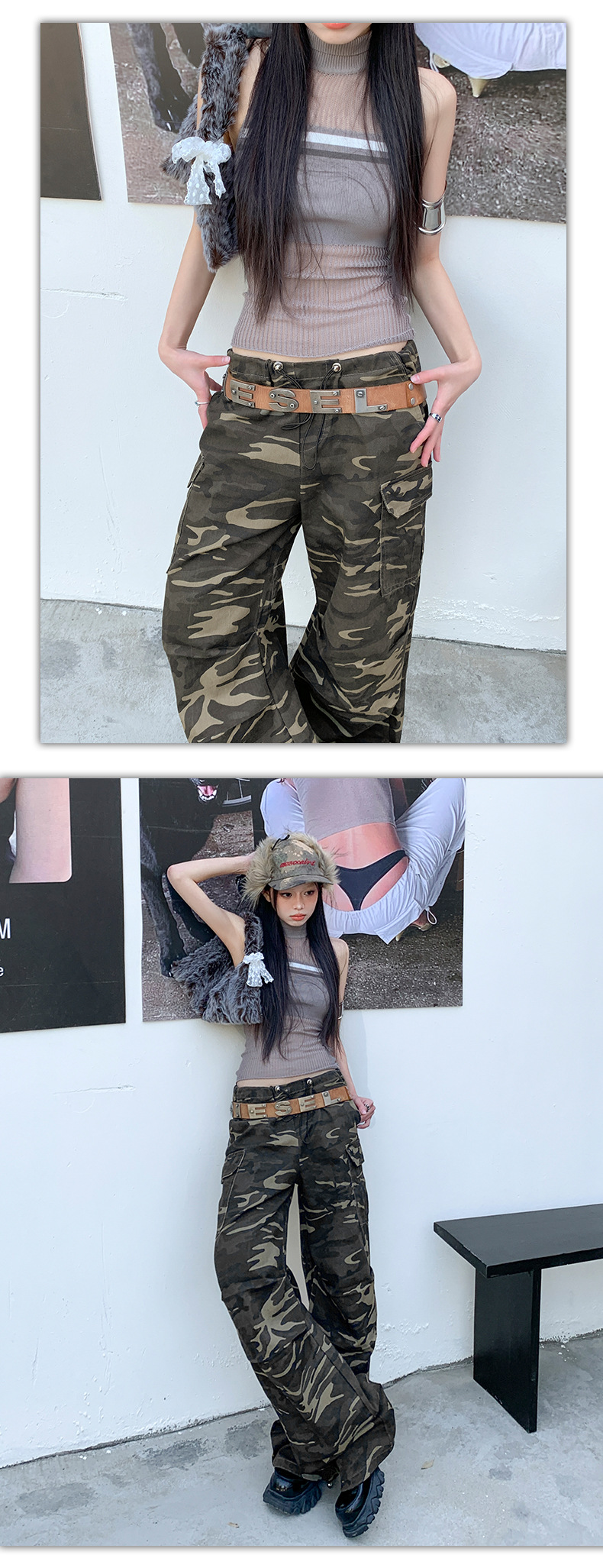 Women's Pantst Casual Trousers Low Waist Loose Drawstring Cuff Work Pants