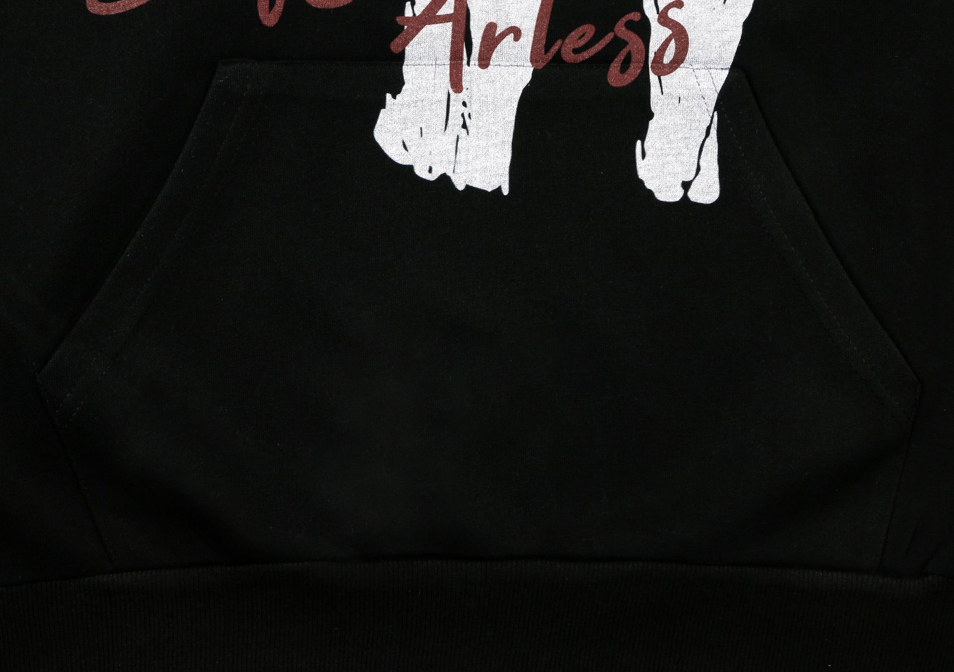 Streetwear Feline Print Long Sleeve Hoodie
