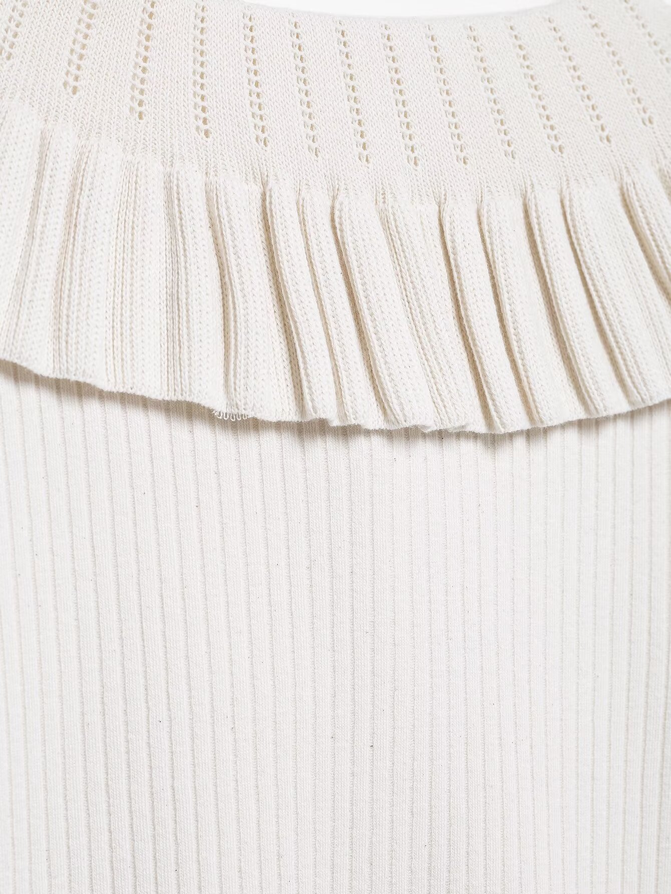 Solid Full-Length Scalloped Tie Front Cardigan