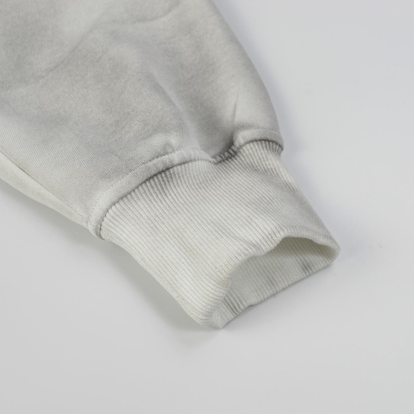 Unisex Cotton Polyester Alphabet Hoodie