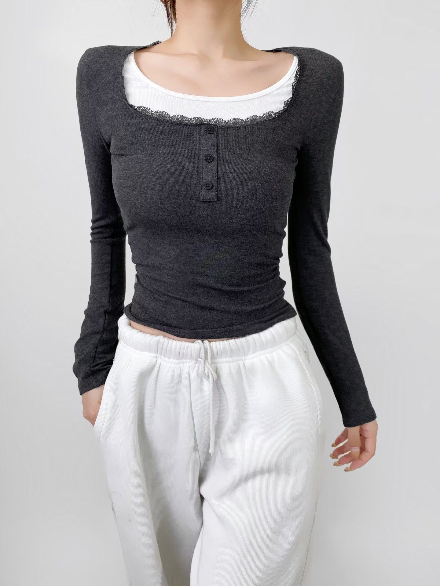 Ladies Cotton Full Sleeve Tee