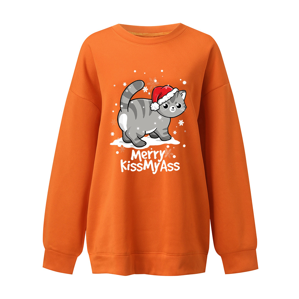 Loose Fit 3D Graphic Street Hoodie