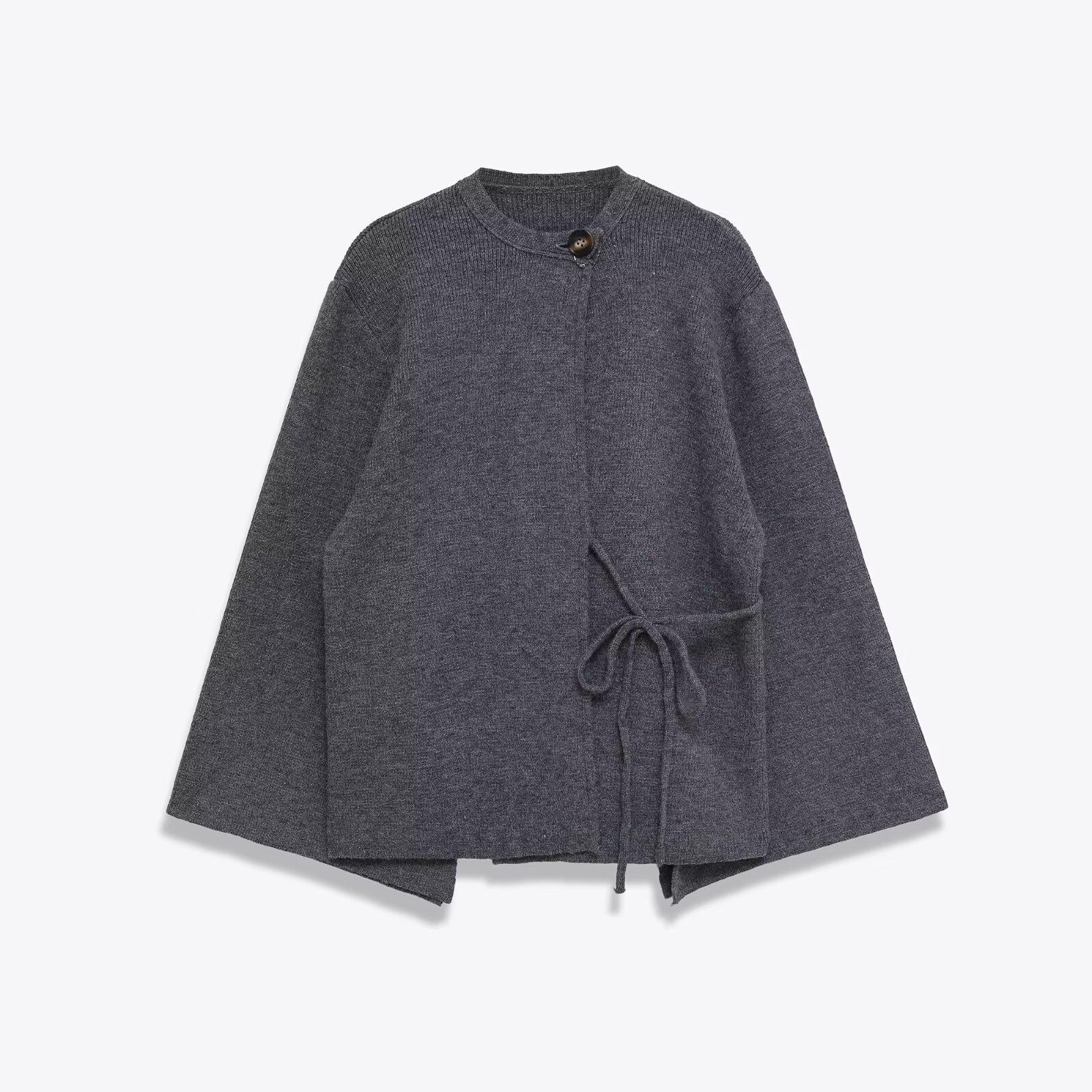 European Slit Cuff Coat