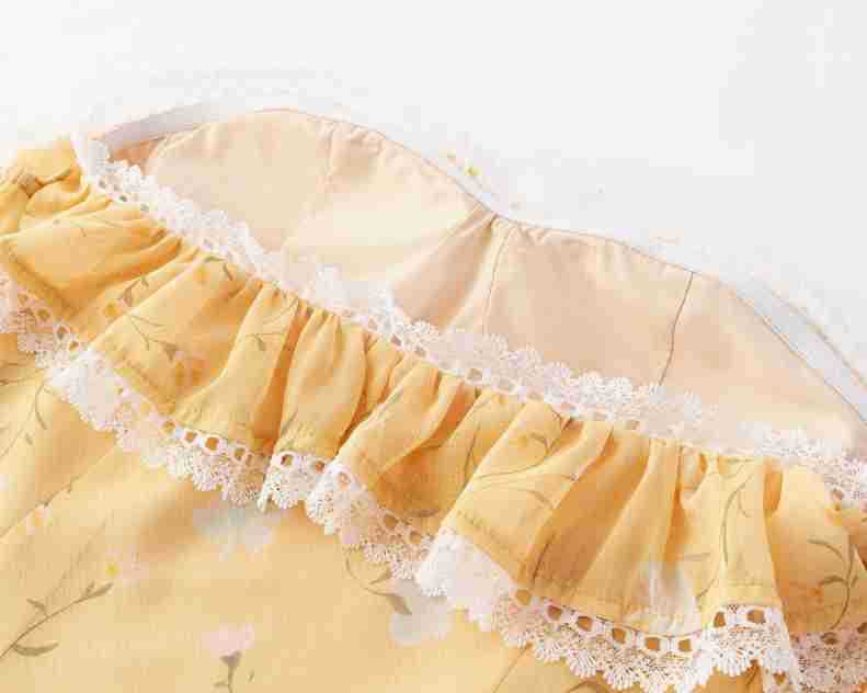 One-Shoulder Ruffle Lace Splicing Waist-Cinched Mermaid Dress