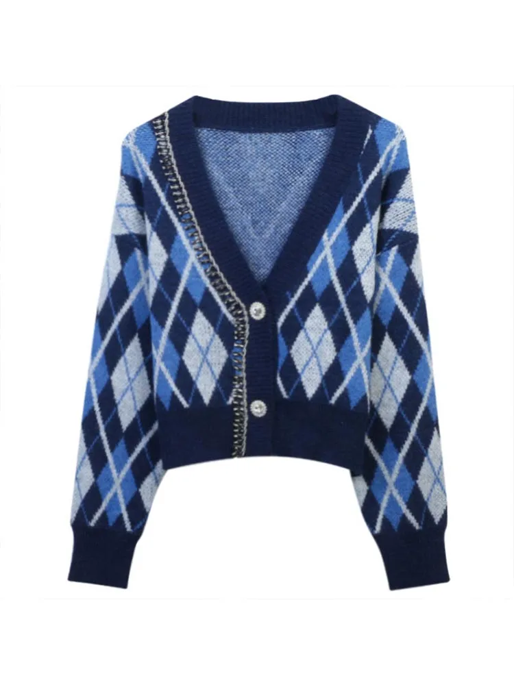 Ladies Open Front Sweater Loose Fit
