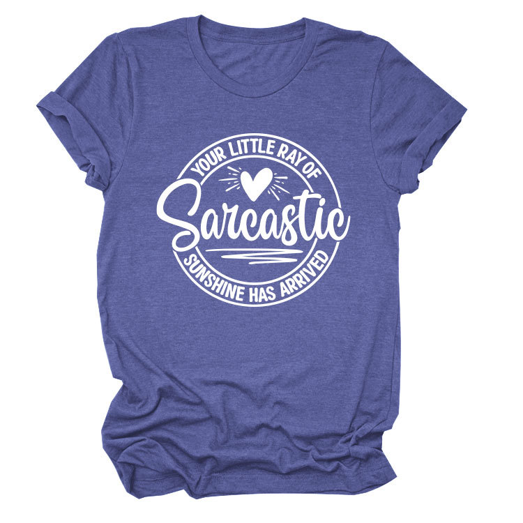 Ladies Geometric V Neck T-shirt