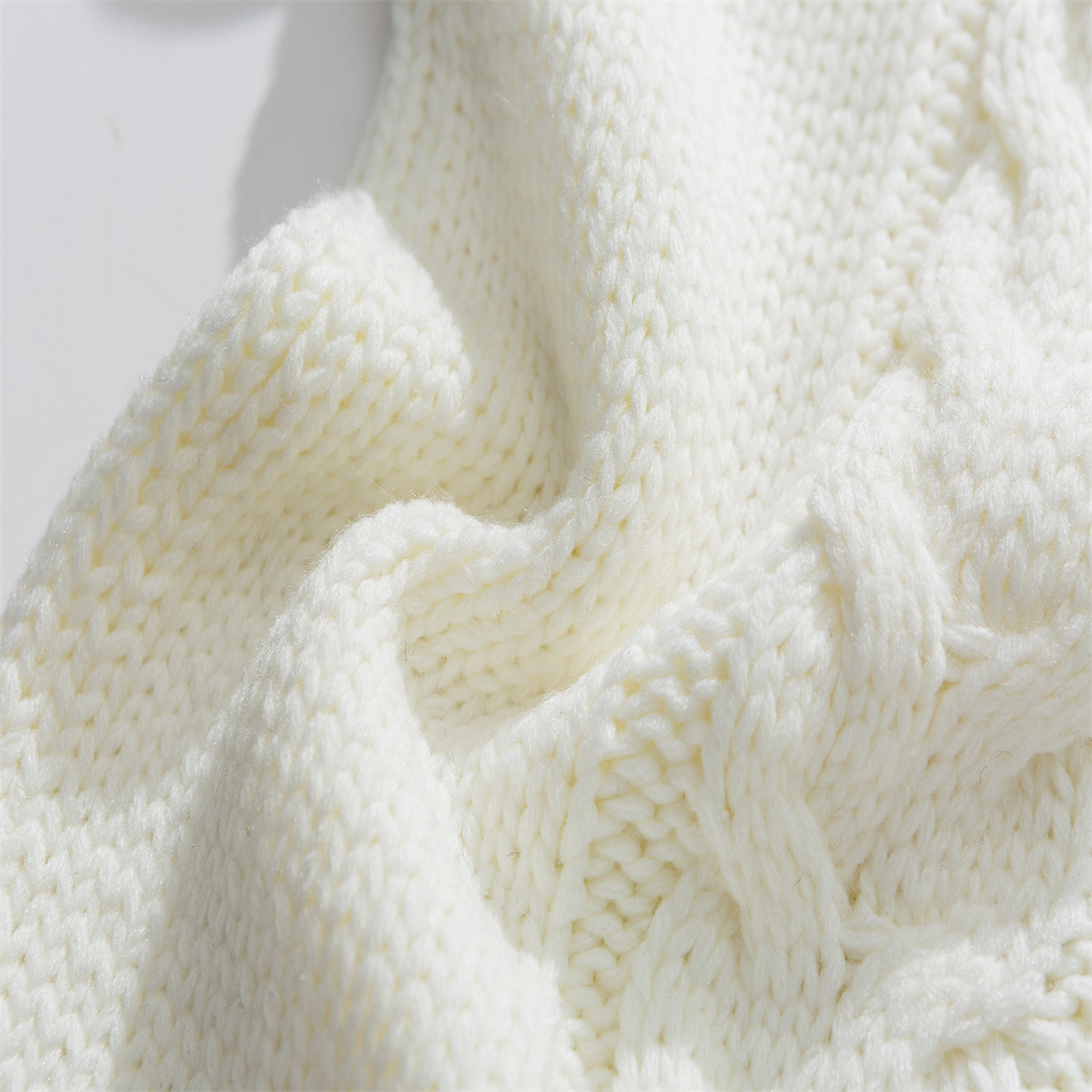 Japanese Workwear Contrast Block Oversized Sweater