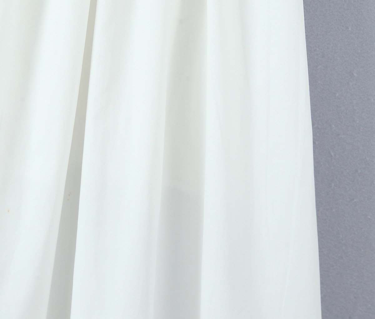 Round Neck Solid Polyester Polished Commute Dress