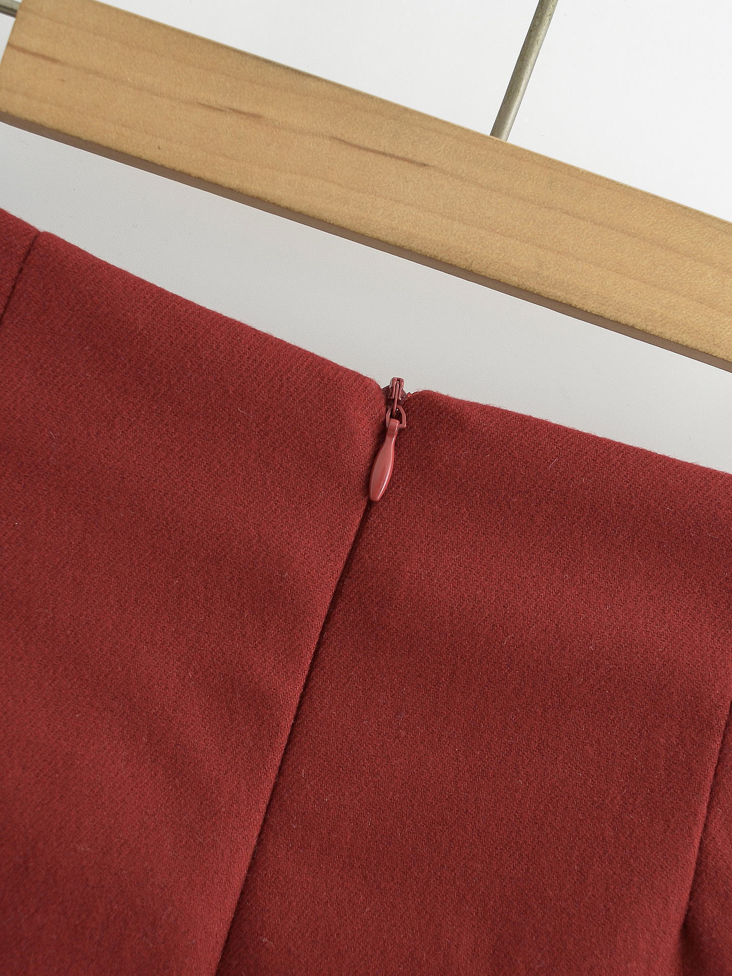 Asymmetrical Unprinted Cotton Blend Streetwear Skirt