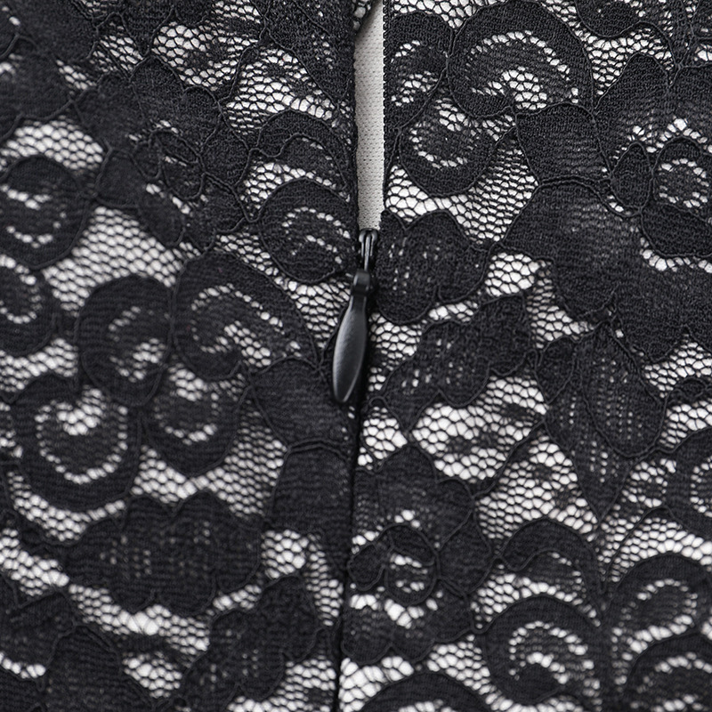 Sleeveless Long Polyester Pencil Dress