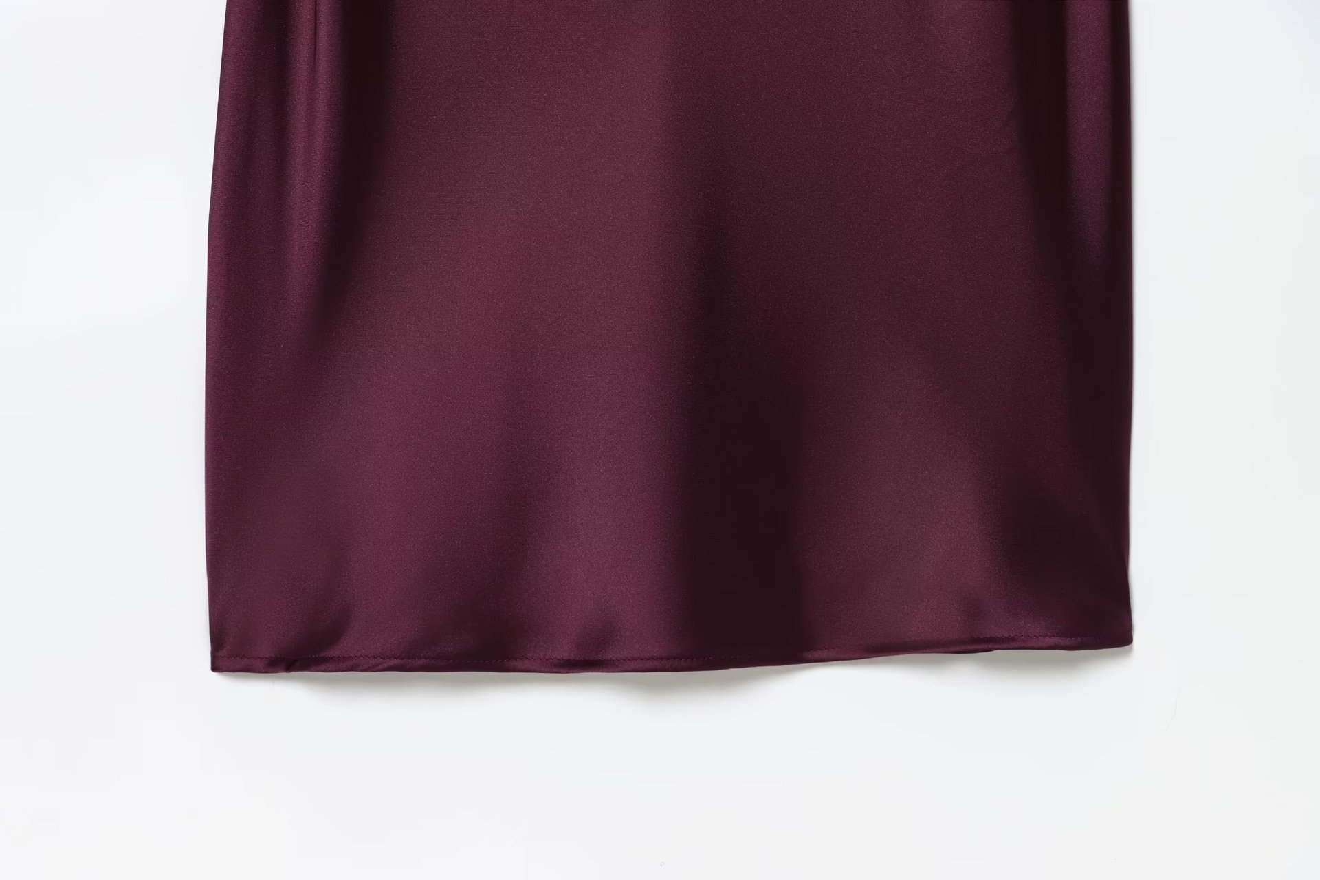 Mock-Neck Cap-Sleeve Color-Block High-Waisted Step-Hem Dress