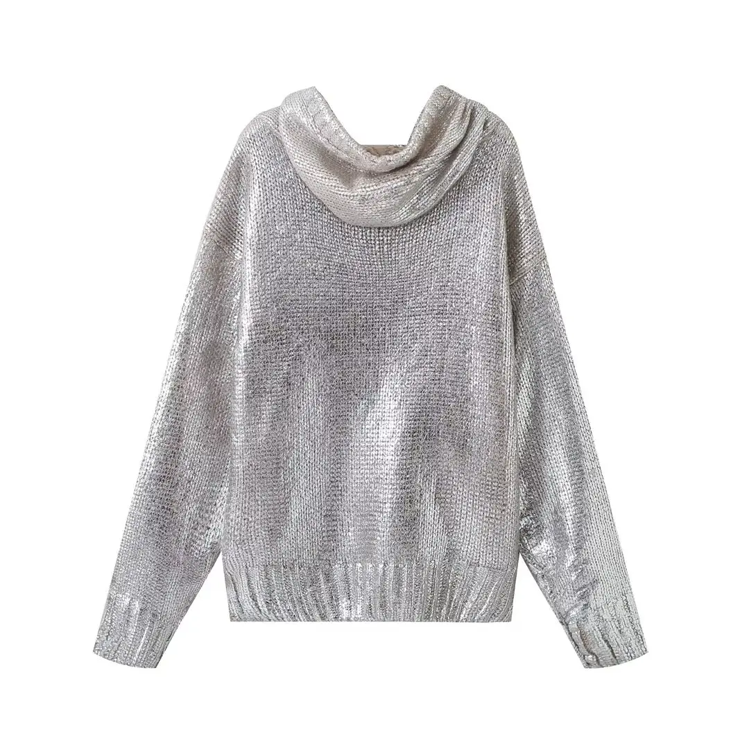 Oversized Polyester Hoodie For Ladies
