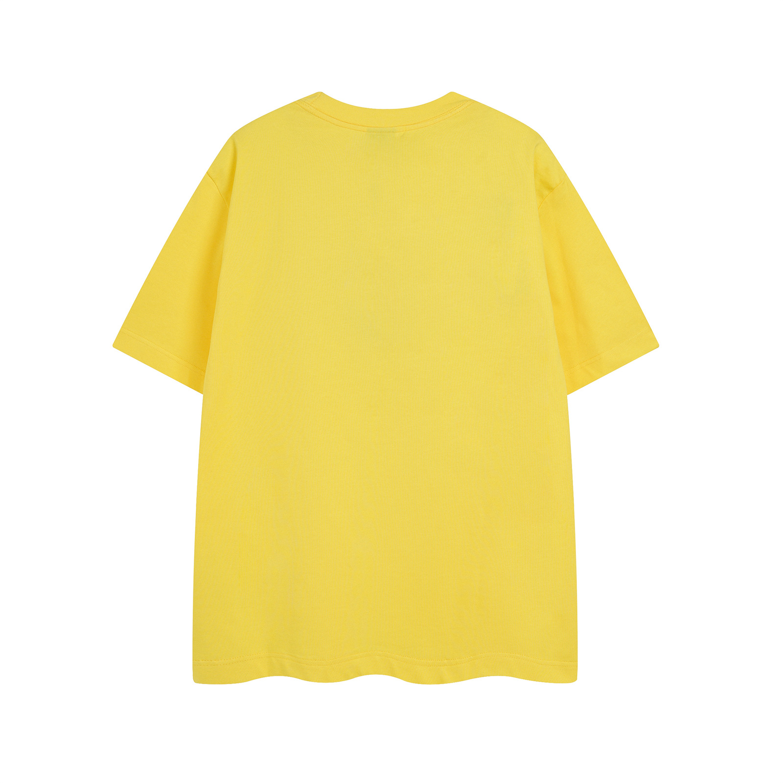 Retro Letter Print Vintage Short Sleeve T-Shirt Unisex Summer Loose Casual Pure Cotton Couple Top