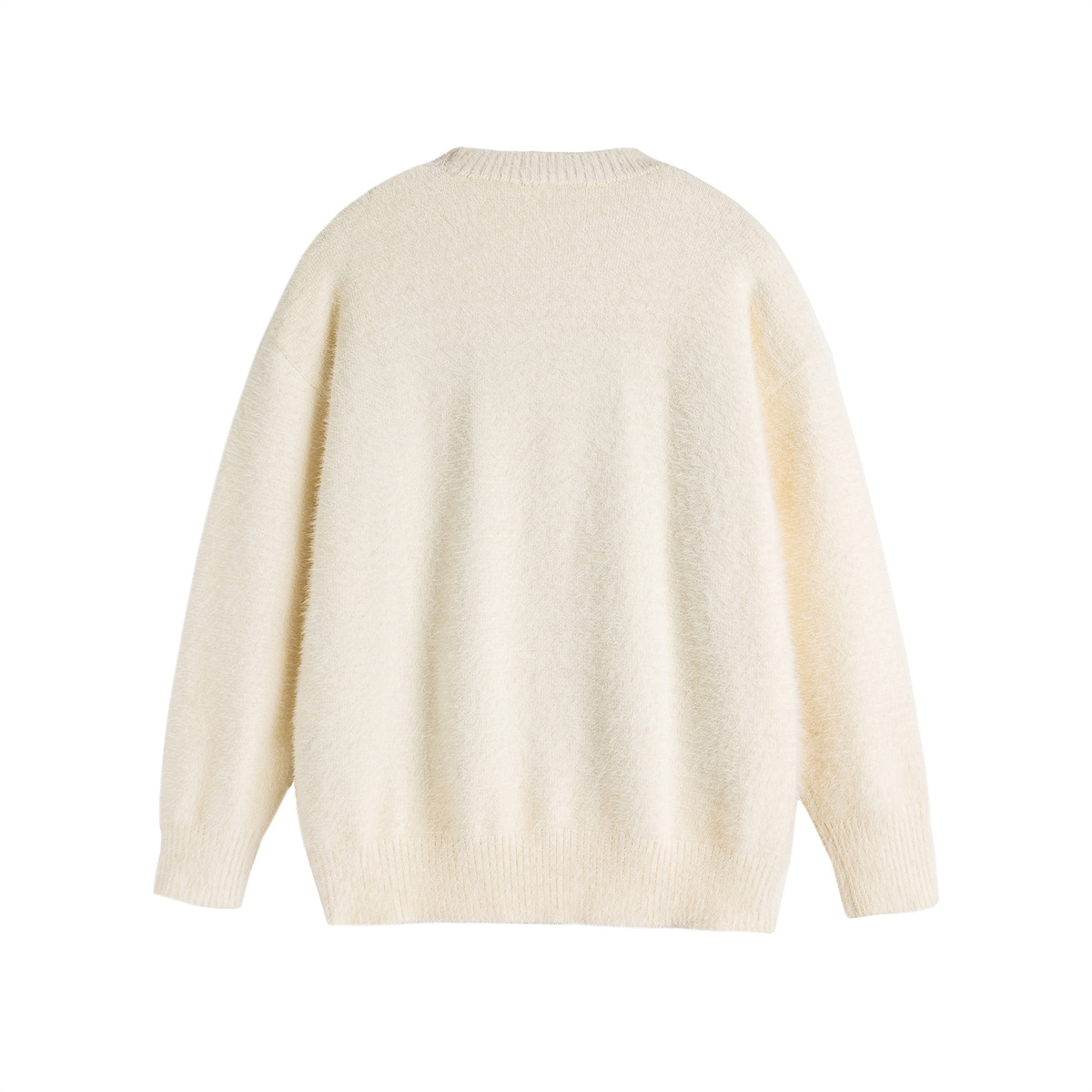 Japanese Workwear Oversized Color Block Sweater