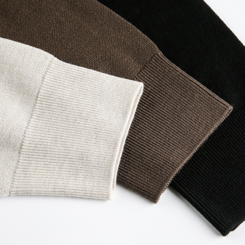 Oversized Japanese Workwear Twist Long Sleeve Sweater