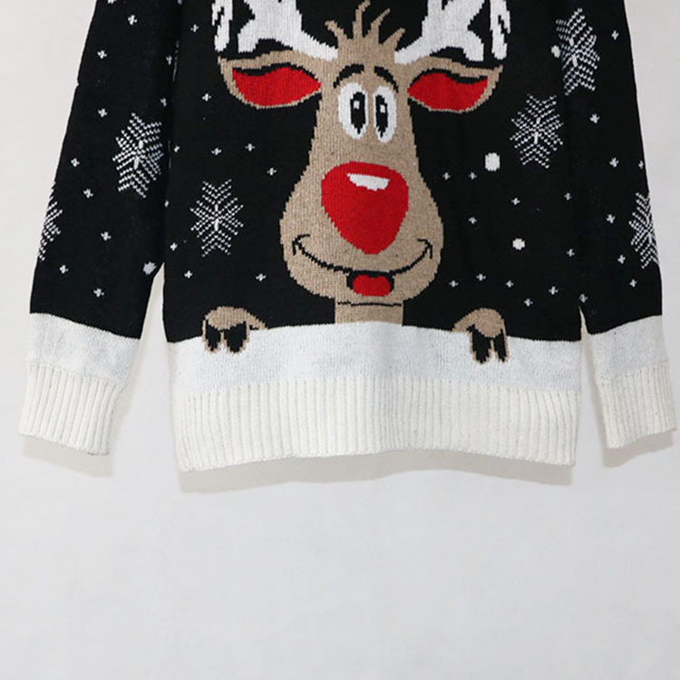 Ladies Reindeer Wool Sweater