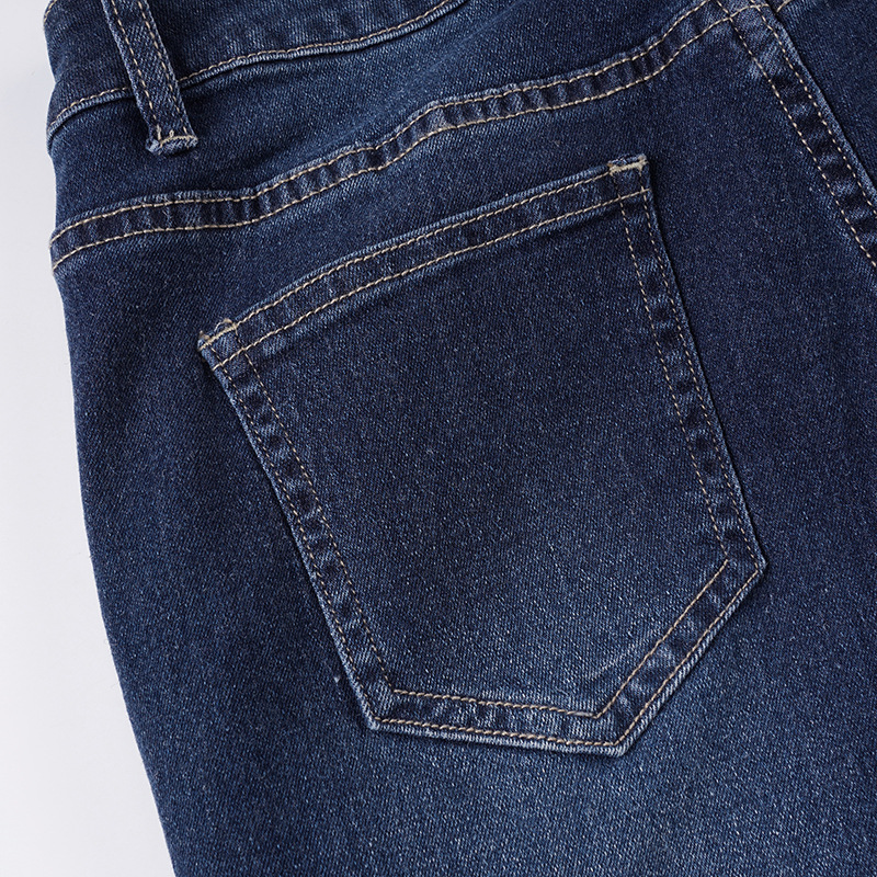 Retro Micro La Women's Low Waist Spicy Girl Slimming and Slimming Jeans