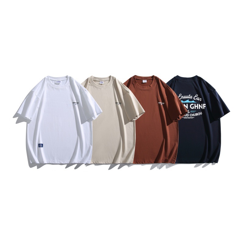 Japanese Retro Unisex T-Shirt Relaxed Graphic Cotton