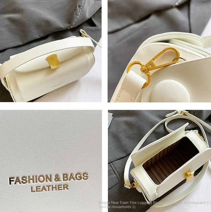 Fashionable Trendy Elegant Small Square Bag Shoulder Crossbody Bag Literary Simple Handbag Luxury Retro Box Bag Wholesale