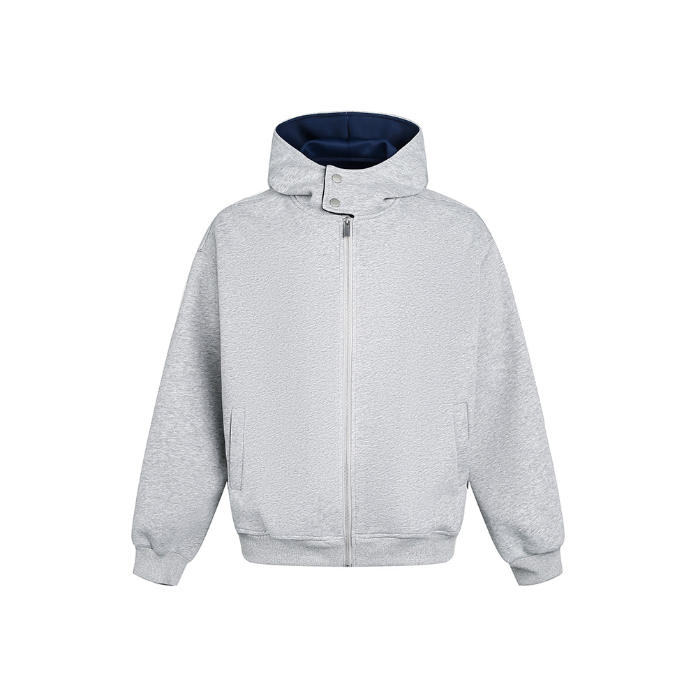 Urban Relaxed Fit Long Sleeve Hood Cardigan