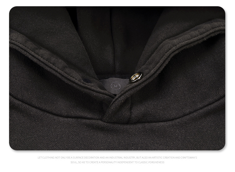 Urban Oversized Cotton Vintage Emblem Hoodie