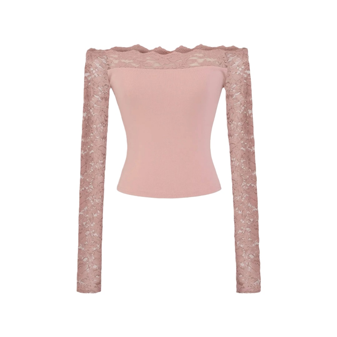 Private Celebrity Single-Strap Slim Fit Cropped T-Shirt