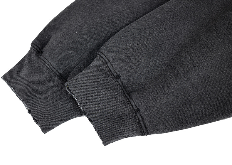 Hoodie for Men | Retro Distressed Style Sweatshirt