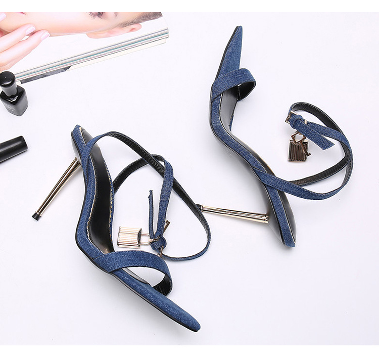 Personality Women's Sandals Design High Heels Temperament High Heel Sandals