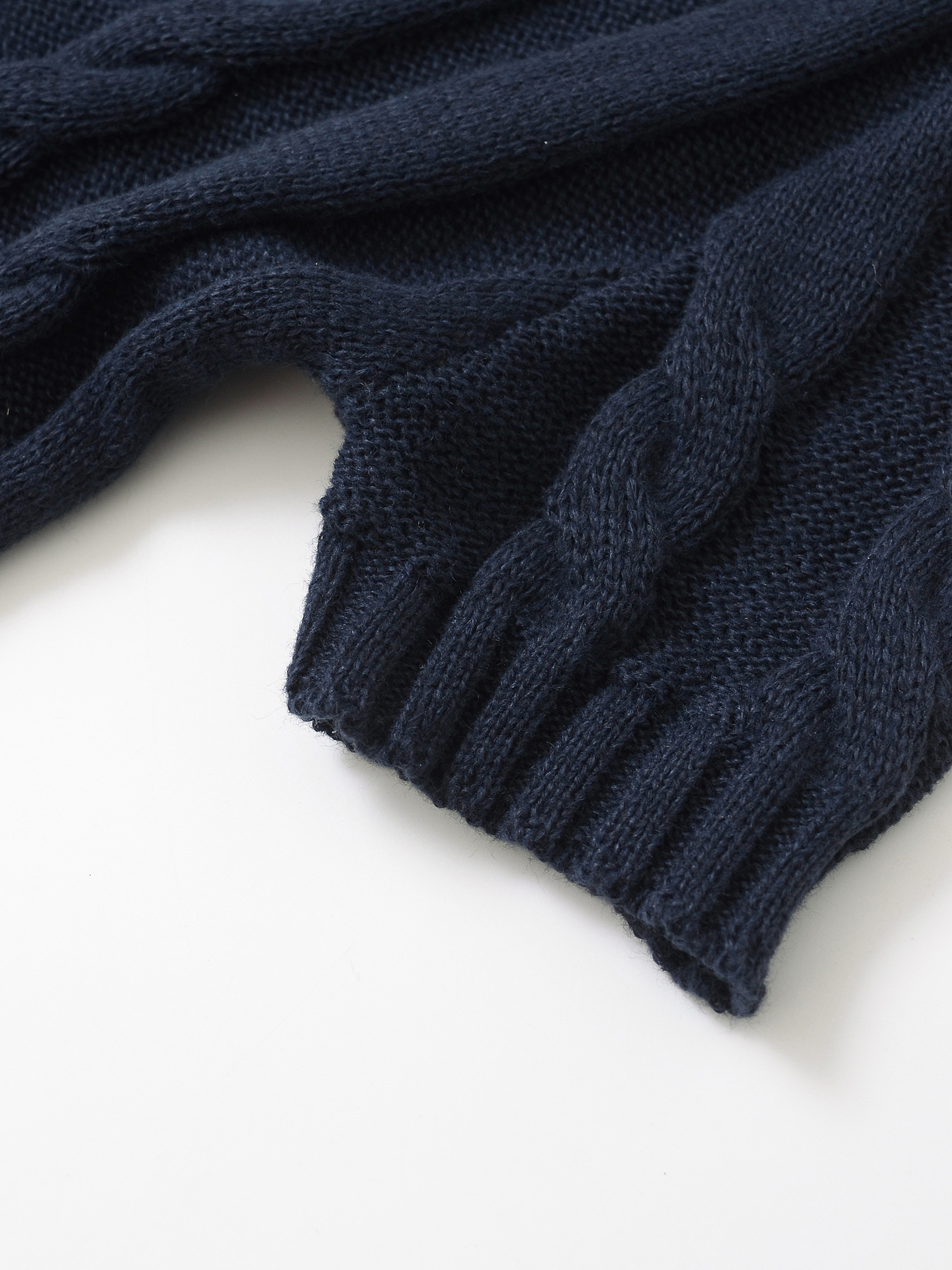 Crew Button-Front Solid Three-Quarter Sweater
