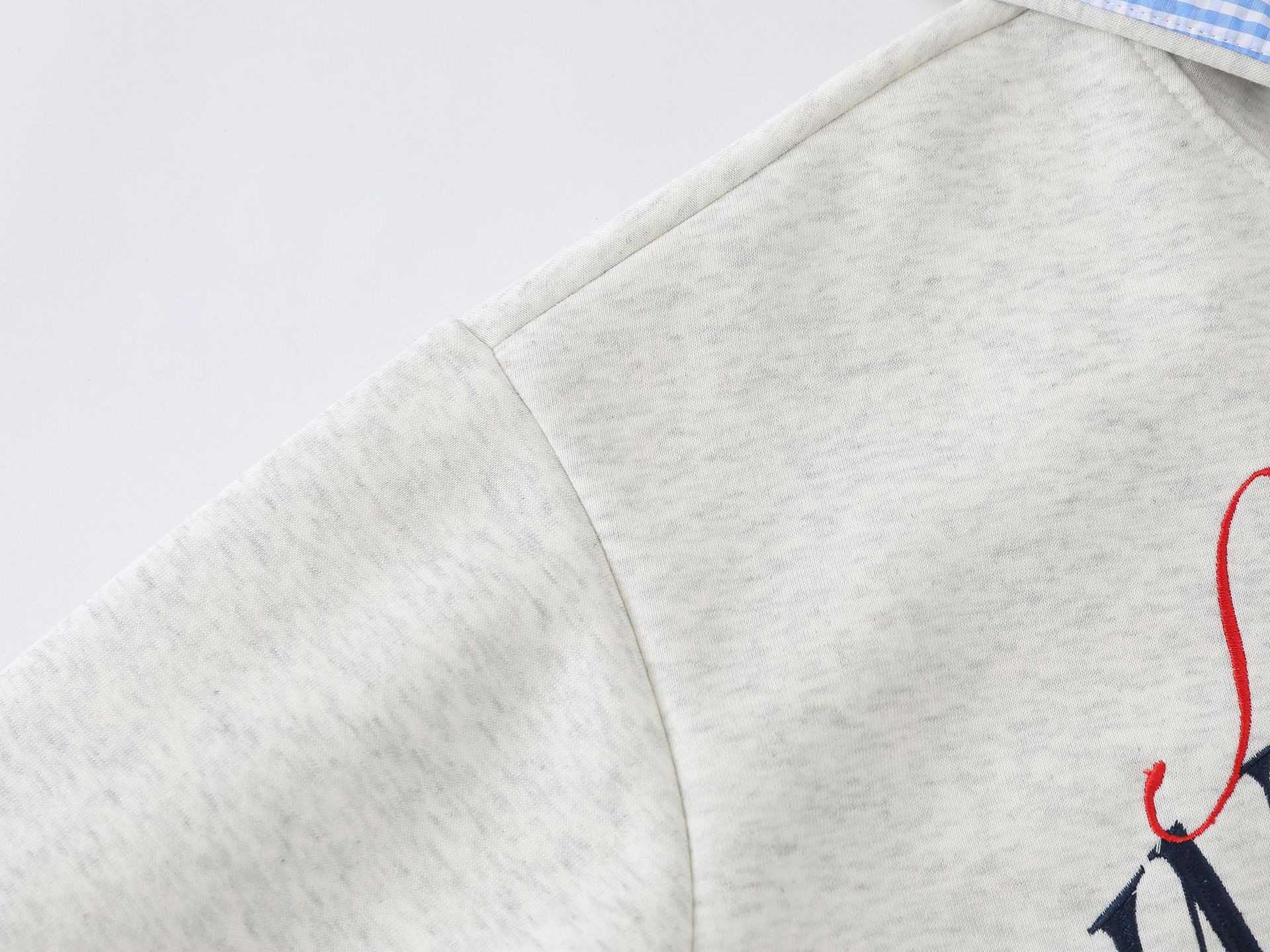 Unisex Cotton Applique Hoody