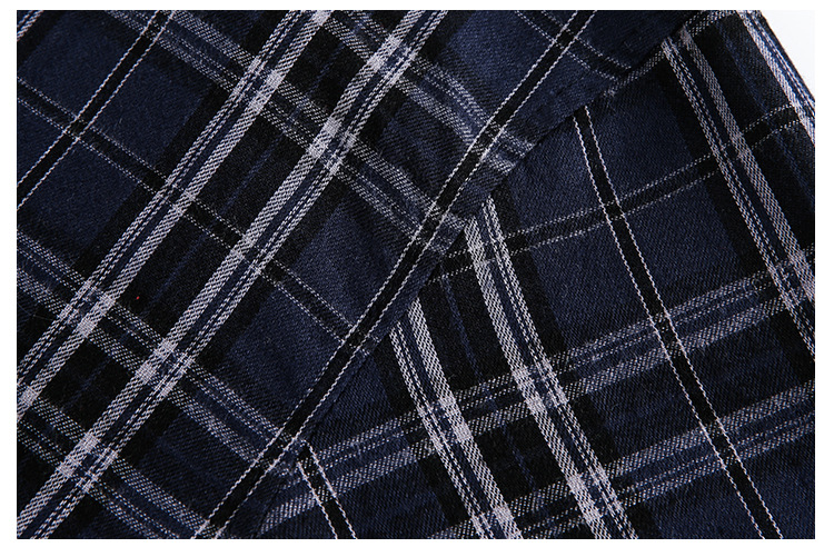 Loose Fit Checked Hood Shirt