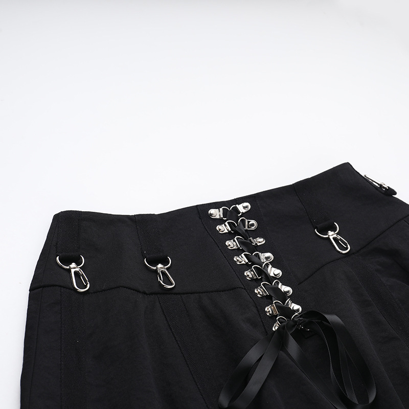 Sophisticated Flared Solid Color Skirt