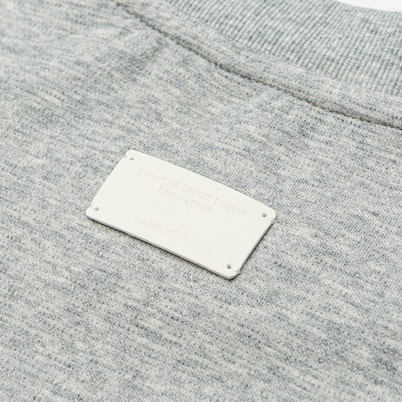 Relaxed Fit Plain Kangaroo Pouch Hoodie