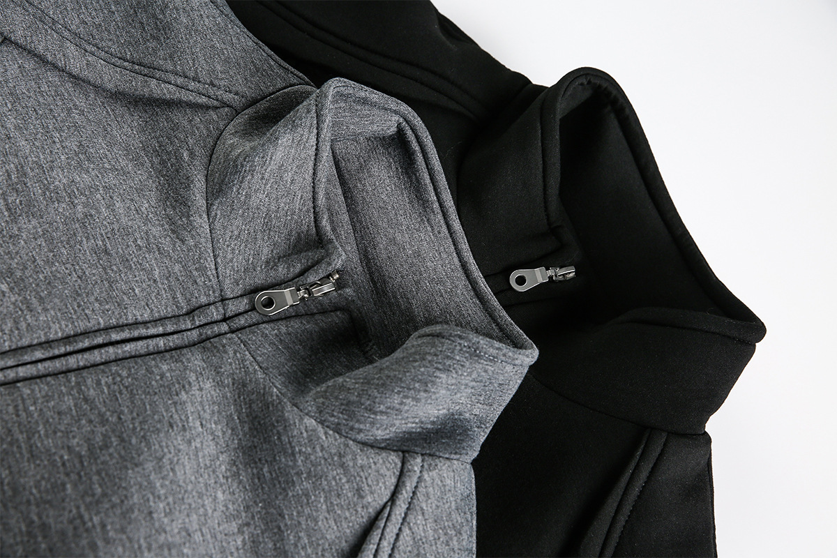 Retro Loose Fit Long Sleeve Polyester Hoodie