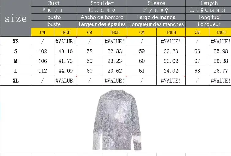 Ladies Polyester Crew Neck Sweater