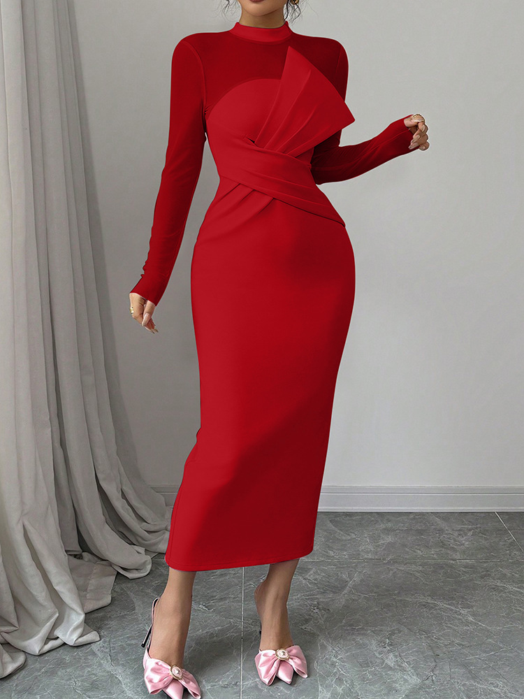 Bodycon Sultry Side-Split Dress