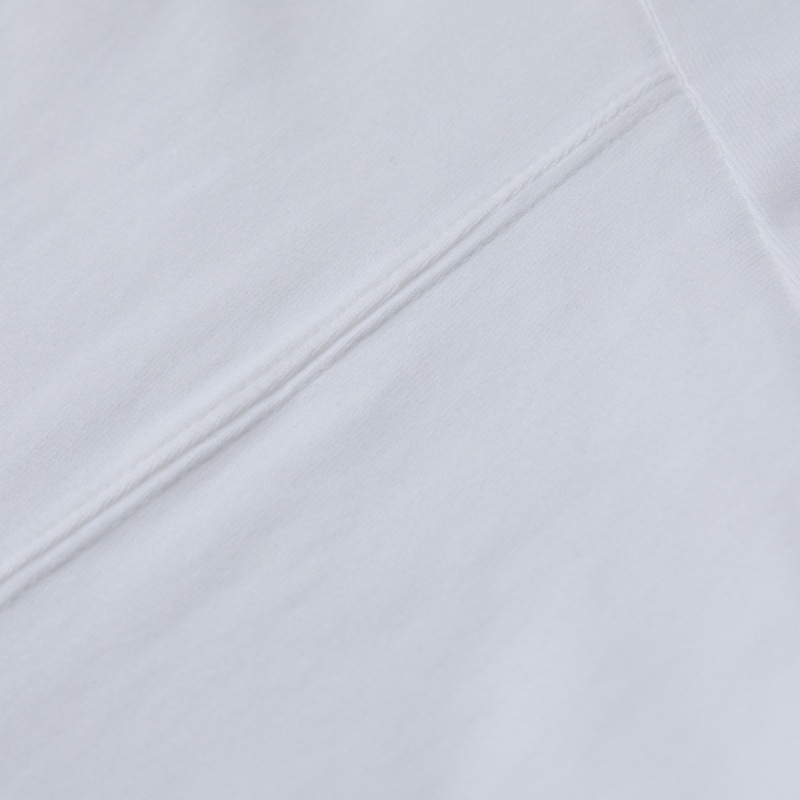 Cotton Stitched Initial Skater Crew Full Arm Tee