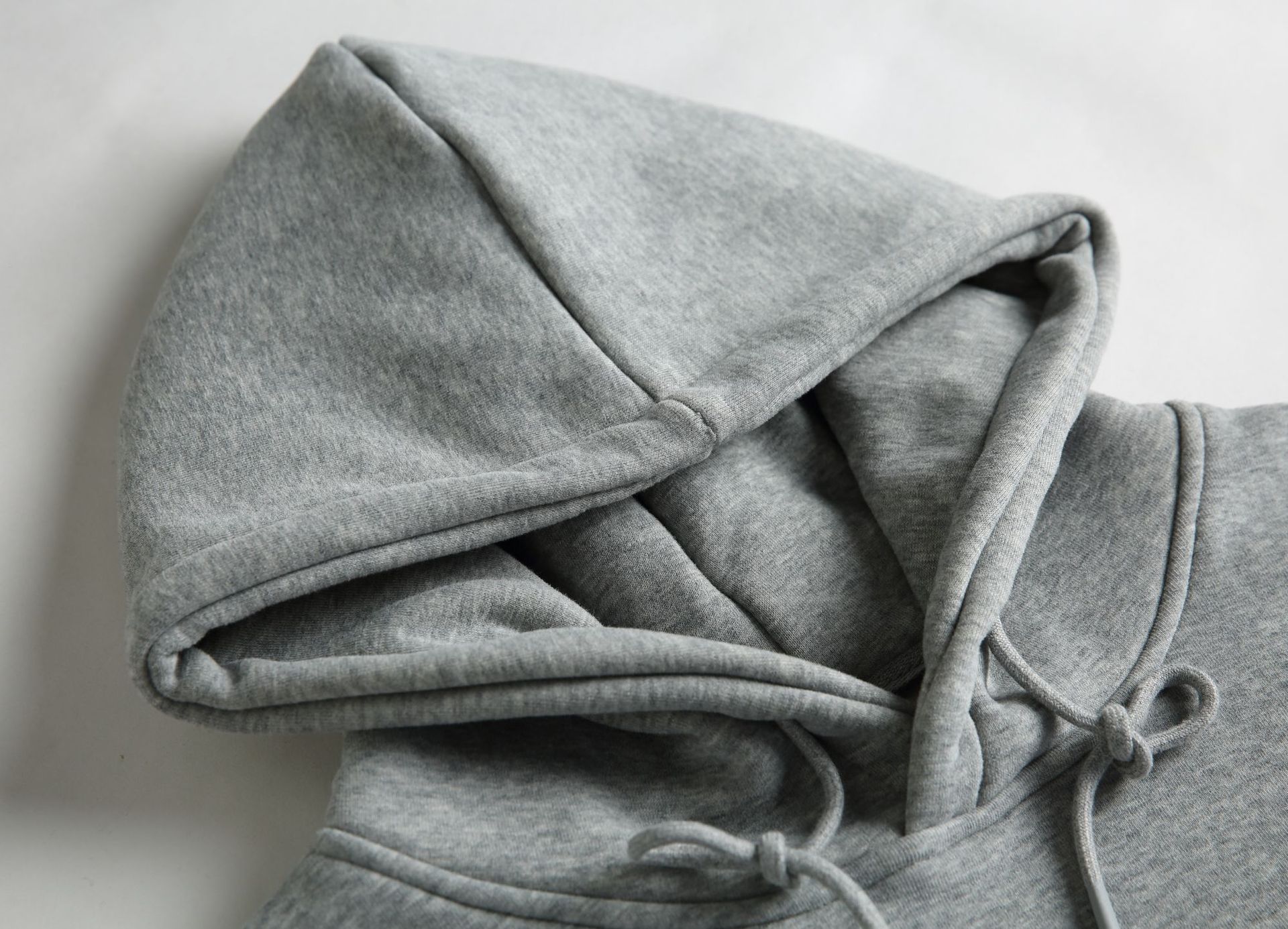 Loose Fit Cotton Blend Hood Graphic Sweatshirt