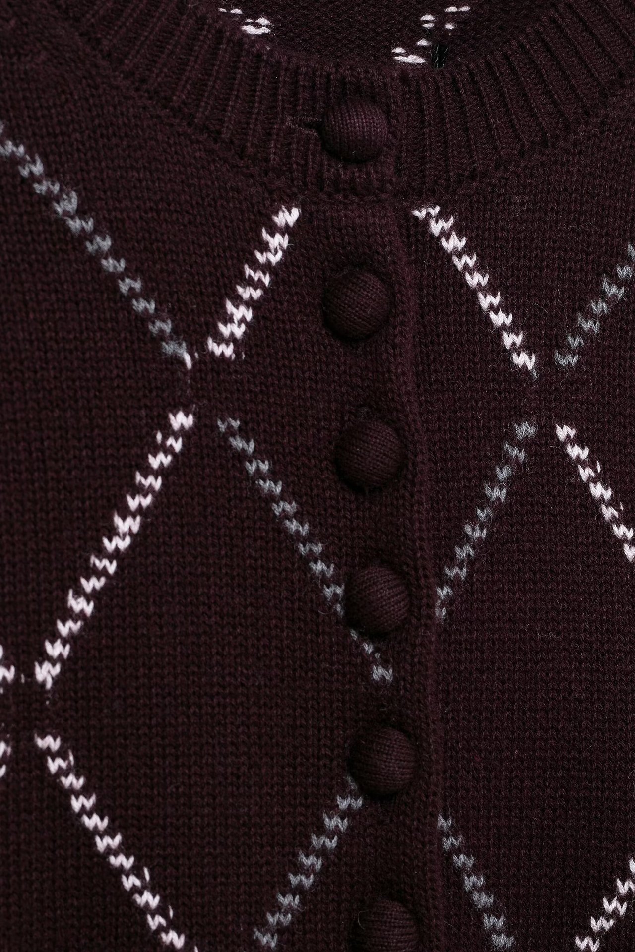 Urban Grid Long Sleeve Sweater