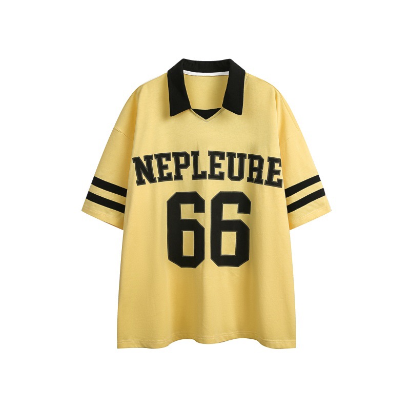 Japanese Retro Unisex Cotton Blend Relaxed Graphic Top