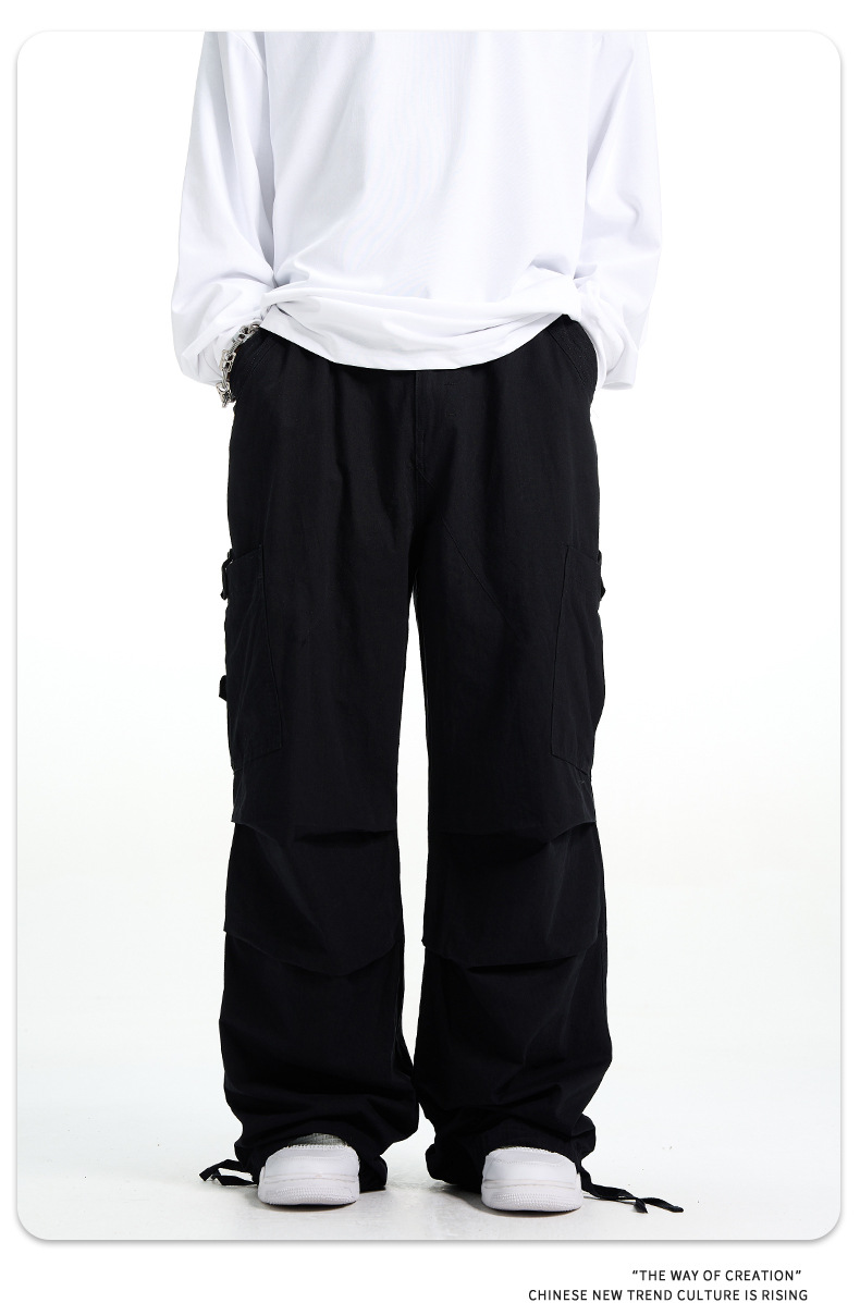 Pants Loose Straight Leg Wide Leg Trousers Cleanfit Casual Pants Wholesale