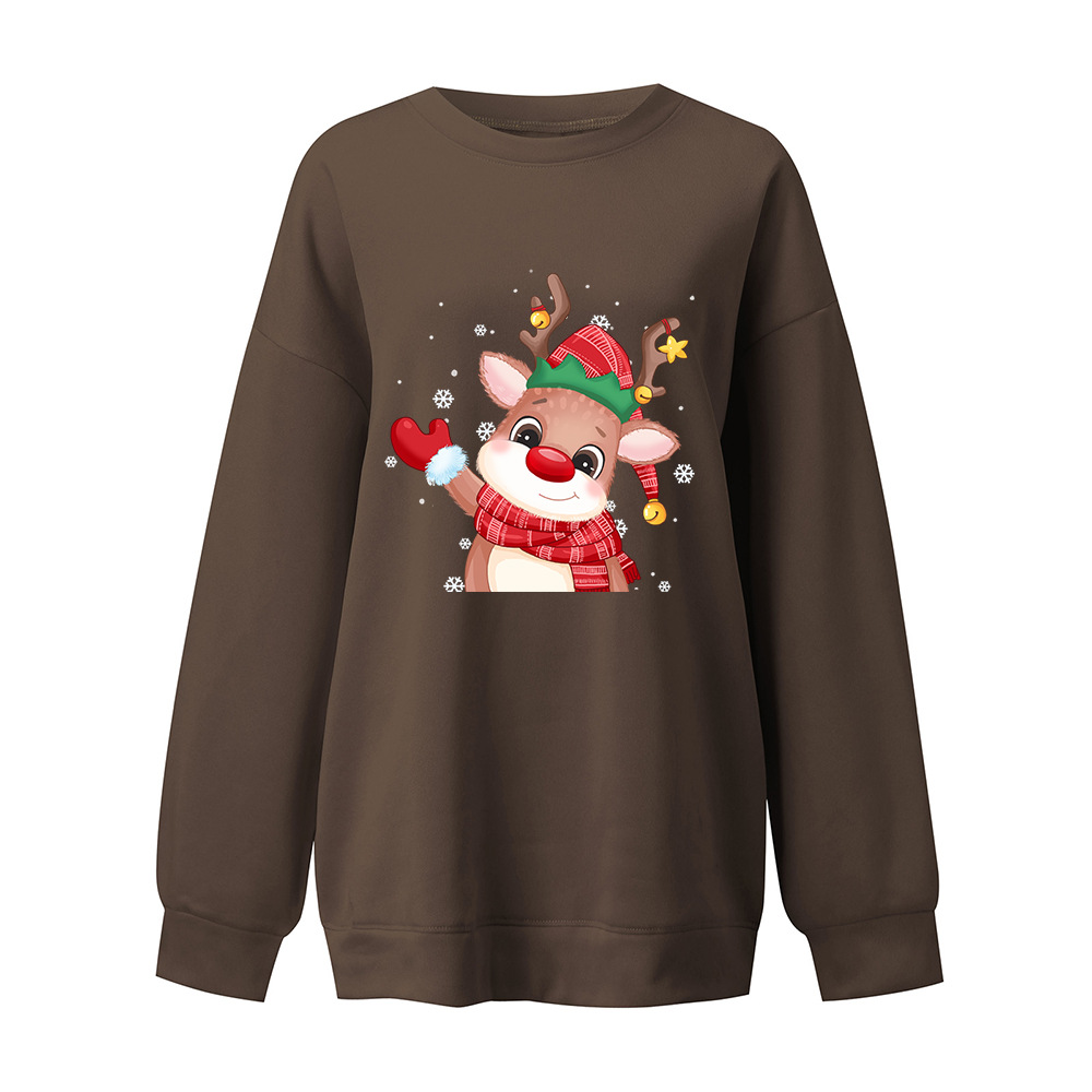 Korean Stag Graphic Hoodie