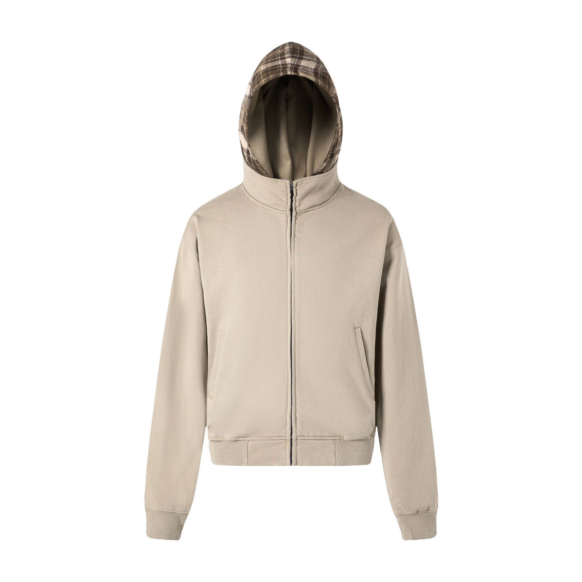 Universal Cotton Urban Contrast Panel Hoodie