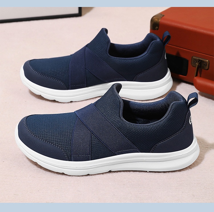 Elastic band breathable sports casual one foot women's shoes
