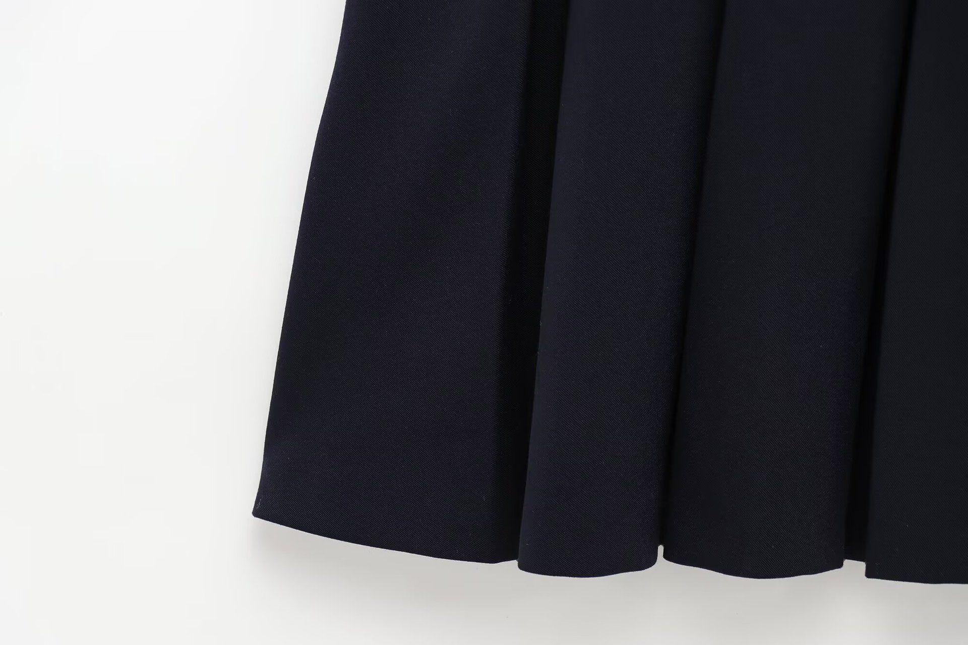 Women's Wide Pleated Collar Short Dress