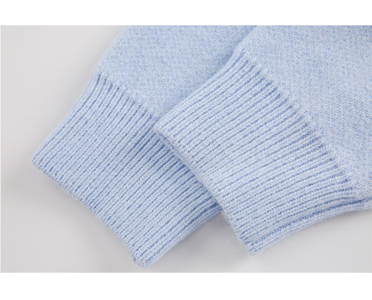 Japanese Workwear Jacquard Loose Fit Sweater
