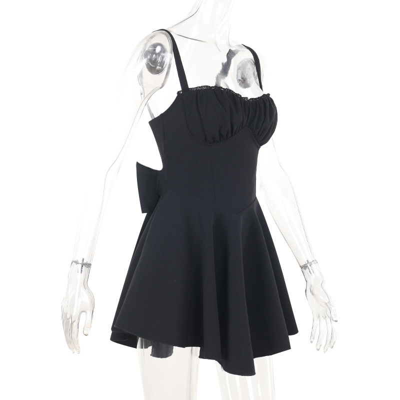 Ribbon Strap Bodycon Waist Sash Dress