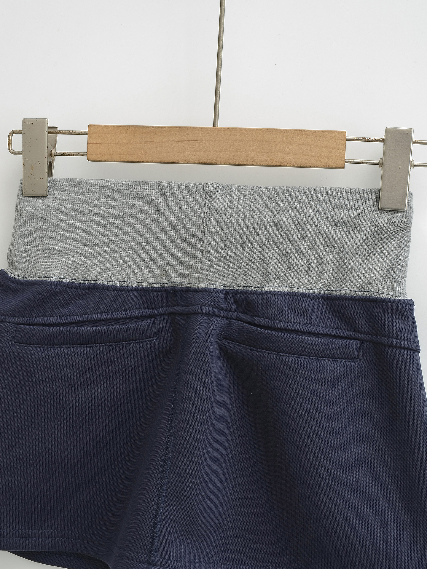 High waisted elastic waisted drawstring skirt, short skirt