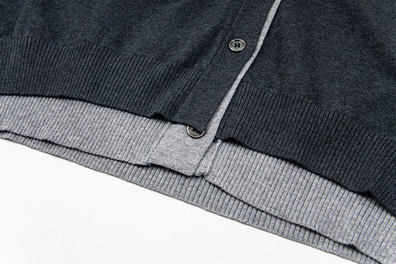 American Retro Cotton Cardigan Top